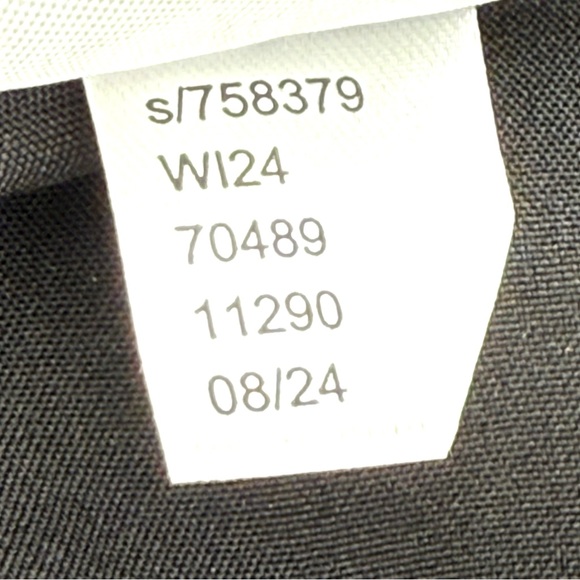 NWOT New Loft Women's Foil Baroque Flounce Mini Dress Size Extra Small XS Black - Picture 8 of 8